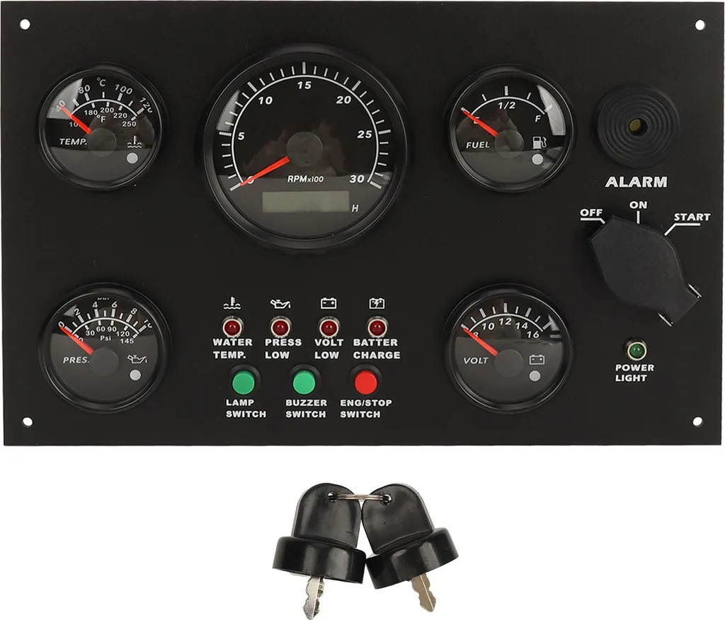 Tableau de Commande Multifonction pour Camping-car, Camion et Bateau - 2