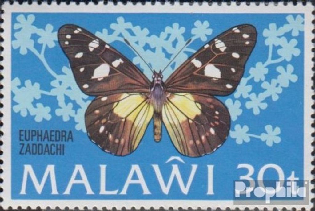 Briefmarken Malawi 1973 Mi 198I postfrisch Schmetterlinge
