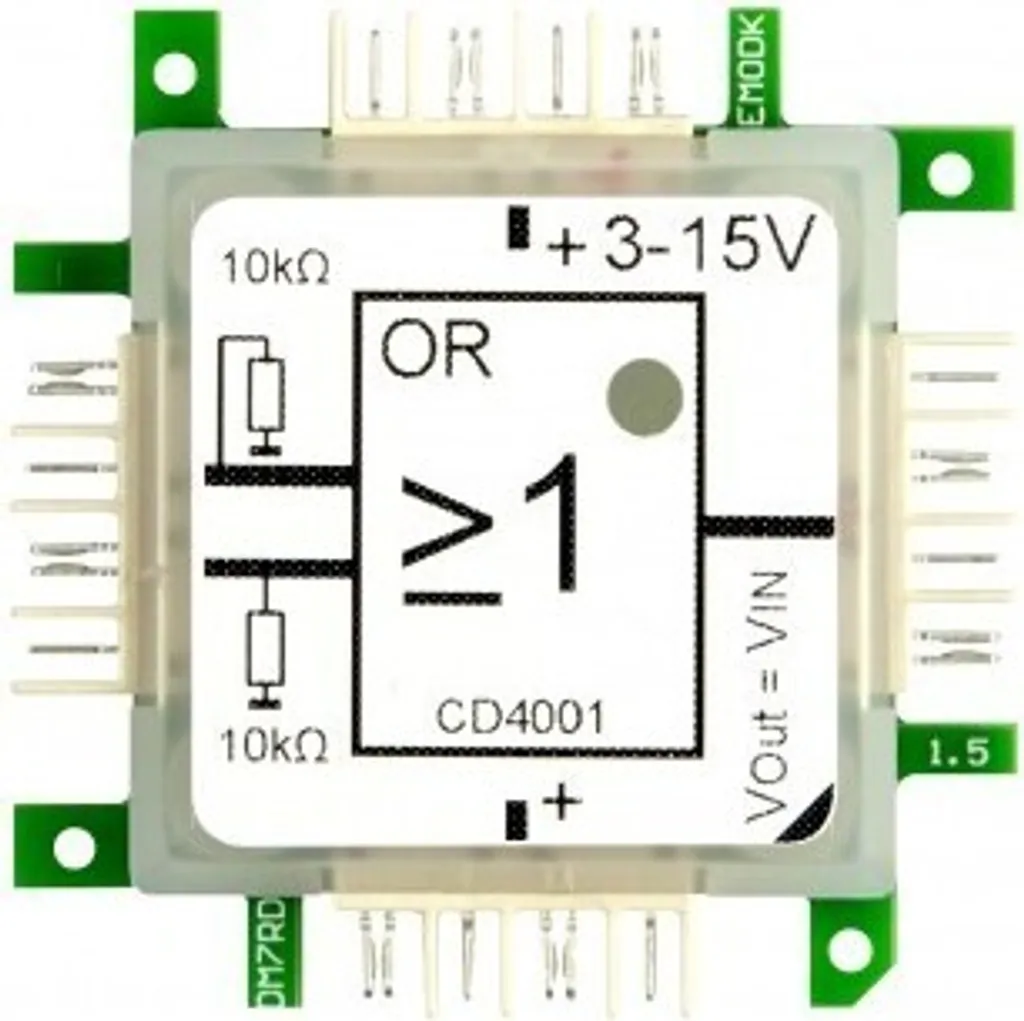Composant Électronique CD4001 Allnet Brick 0438 pour Montage Rapide