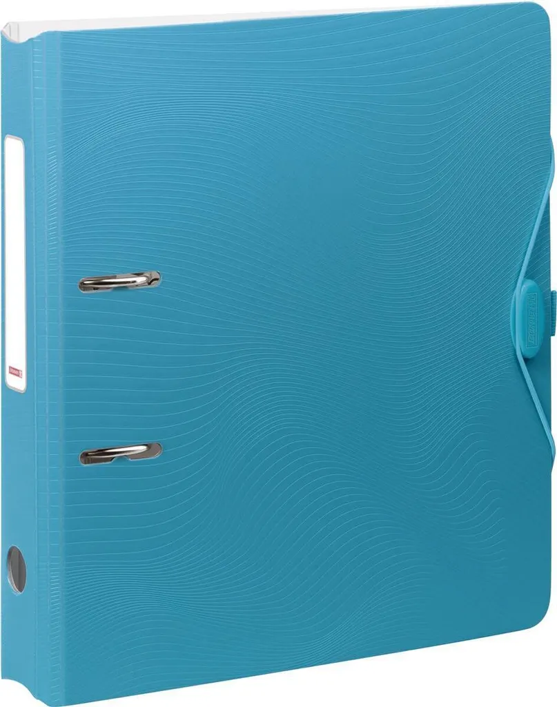 Classeur à Levier 5cm Turquoise Wave A4 BRUNNEN - Pack de 6