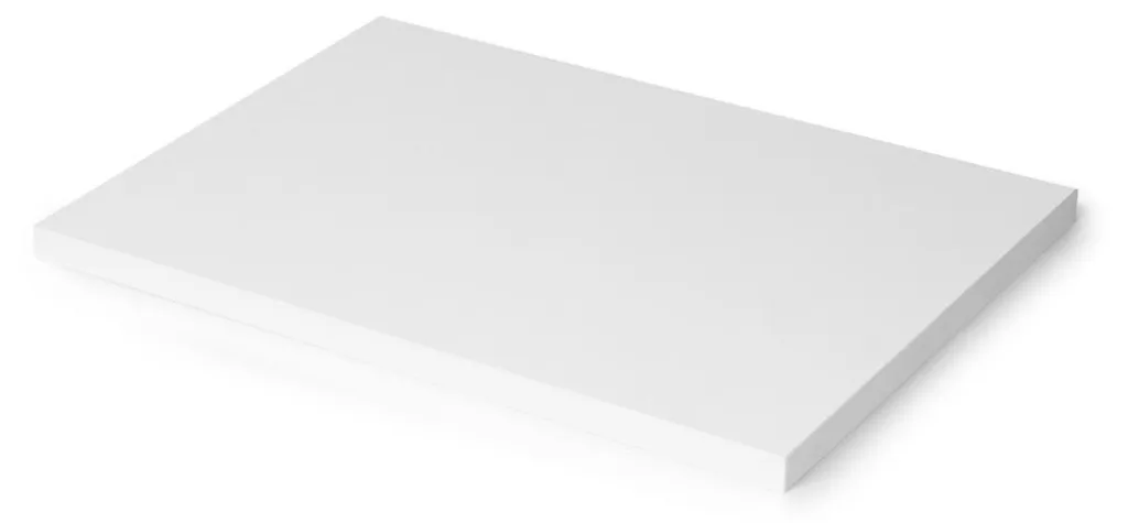 Plan de travail en bois blanc 115x75 cm idéal pour table à manger DIY