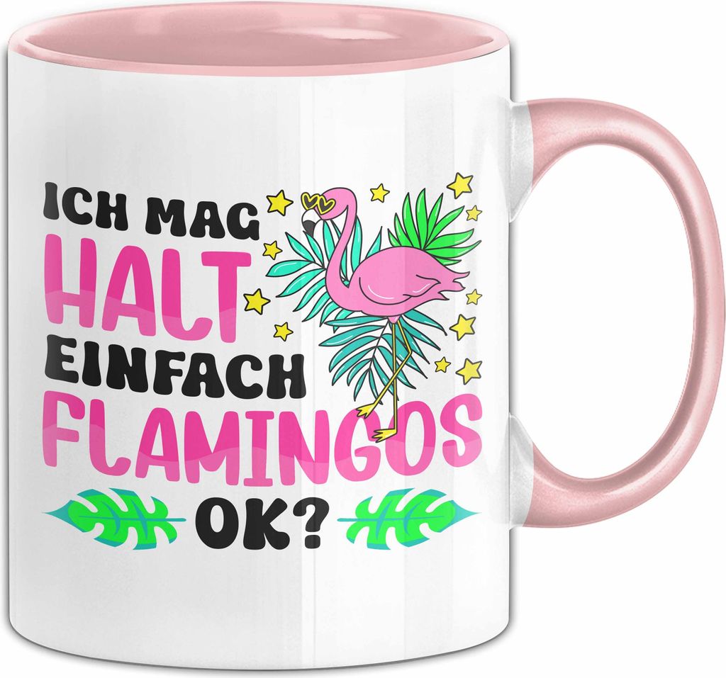 Flamingos-Liebhaber Tasse Geschenk Ich Mag Halt Einfach Produktbild 