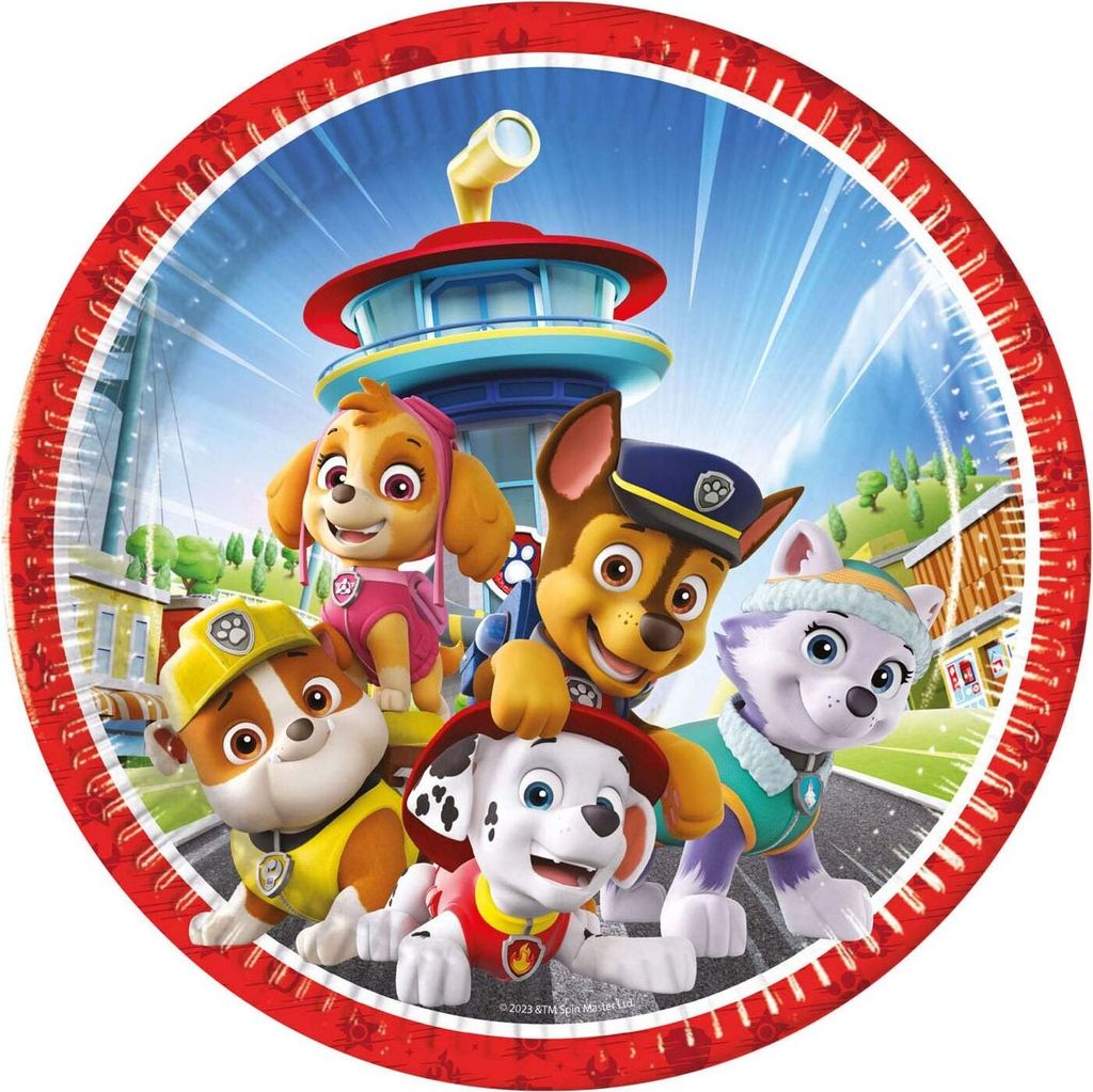 PapptellerPaw Patrol Rescue Heroes, 8st. Produktbild 
