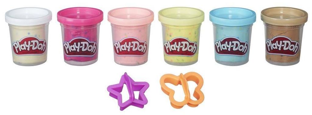 Play-Doh B3423EU6, 3 rok/roky, 6 unique confetti-themed Obrázek produktu 