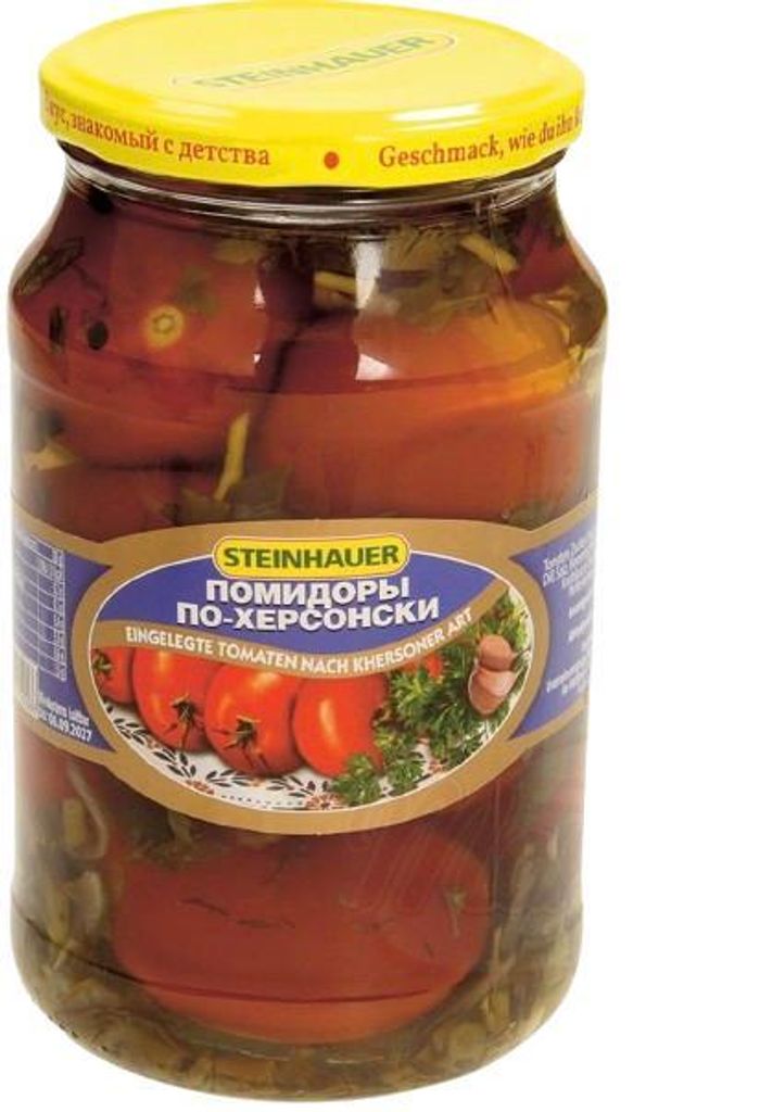 Eingelegte Tomaten nach Khersoner Art, 850 ml Glas Produktbild 