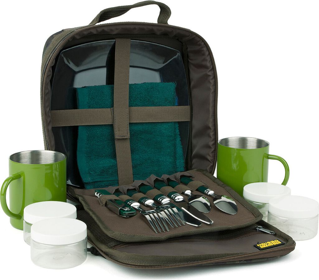 SHIMANO Tribal Sync Gear, Picknickset, 27x25x10cm, Anglerzubehör Tasche, SHTSC07