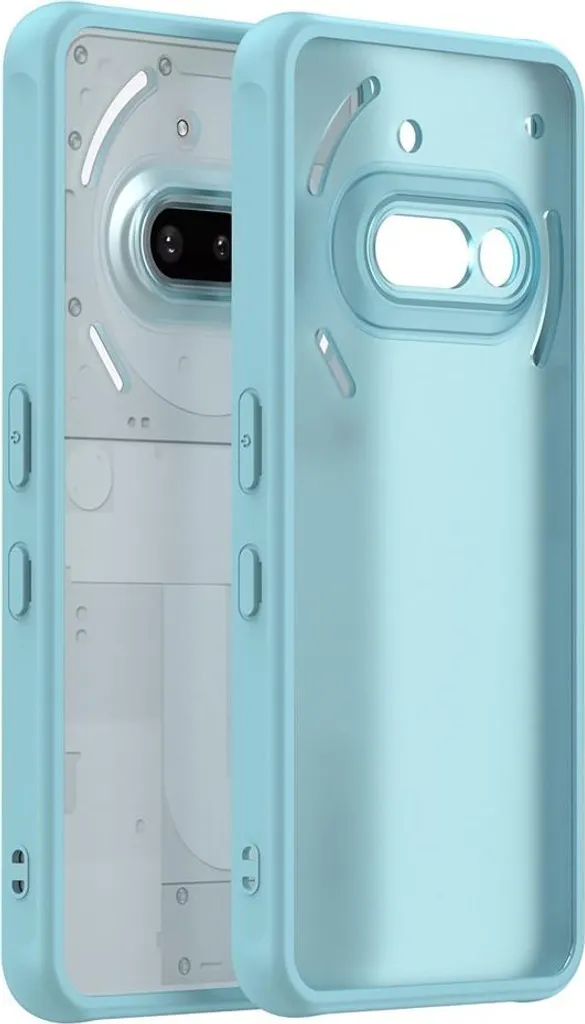 Cover Phonesta AirFrost per Nothing Phone (2a) - Blu Ghiaccio Anti-Fingerprint