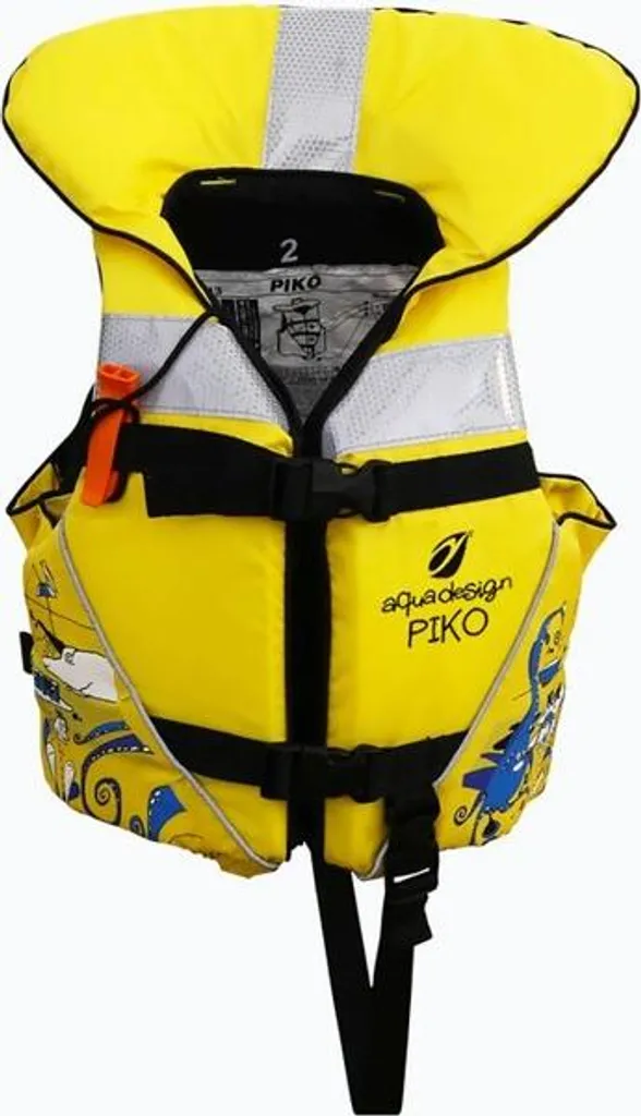 Gilet de sauvetage 100 Newtons AQUADESIGN Kid T1 avec col protecteur