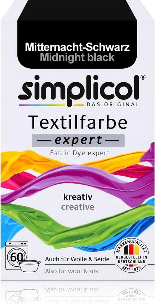 Simplicol originální expertní barva na textil půlnoční Obrázek produktu 5