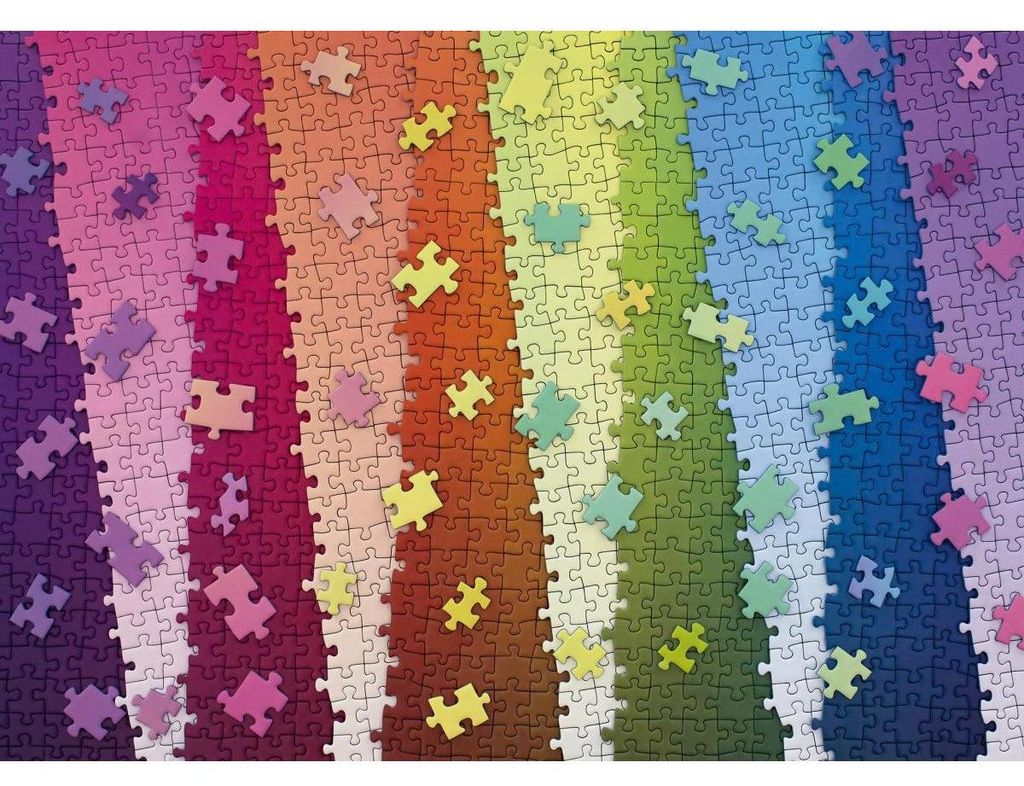 Ravensburger Puzzle 1000 p - Colori colori (Karen Puzzles) Immagine del prodotto 