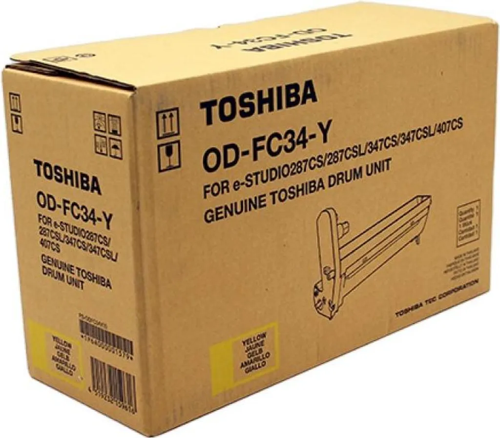 Tambour Toshiba 6A000001579 OD-FC34Y Jaune contre Traces et Voiles