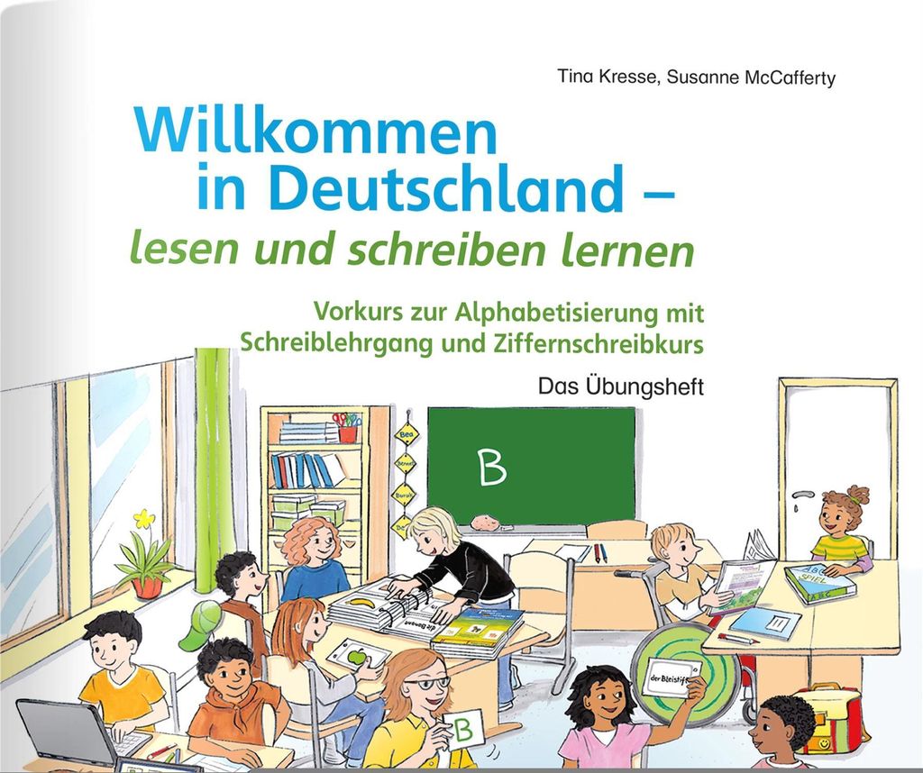 Willkommen in Deutschland - lesen und schreiben lernen