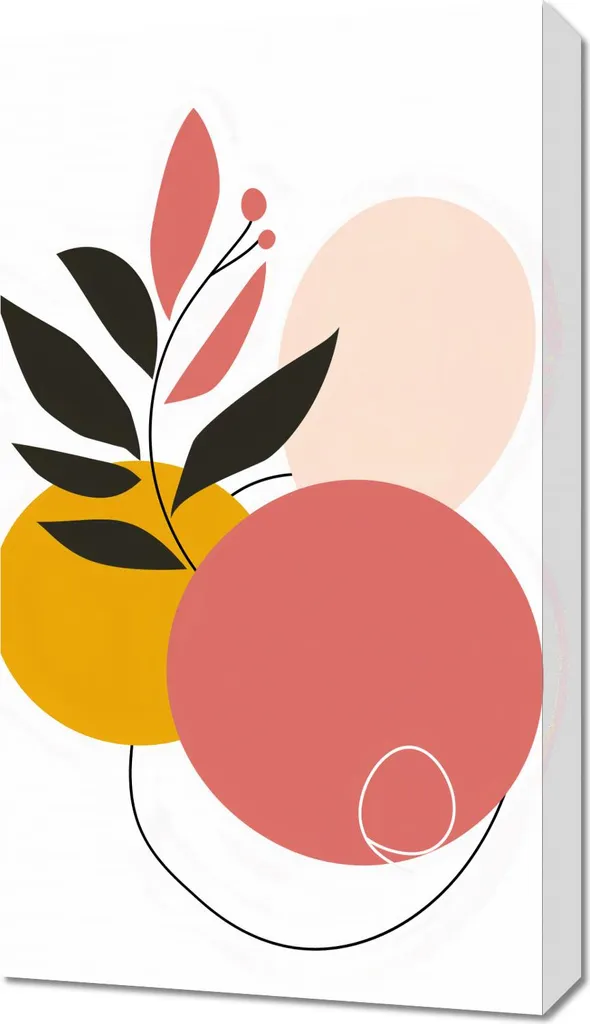 Offerta Quadro 40x70 Purezza Rinfrescante | Tela Pronta da Appendere