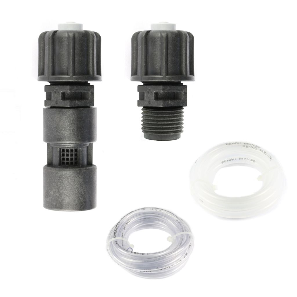 GT Installationsset Dosierventil / Impfventil - G1/2" Dosierventil + Fußfilter - 4x6mm inkl. Schläuche