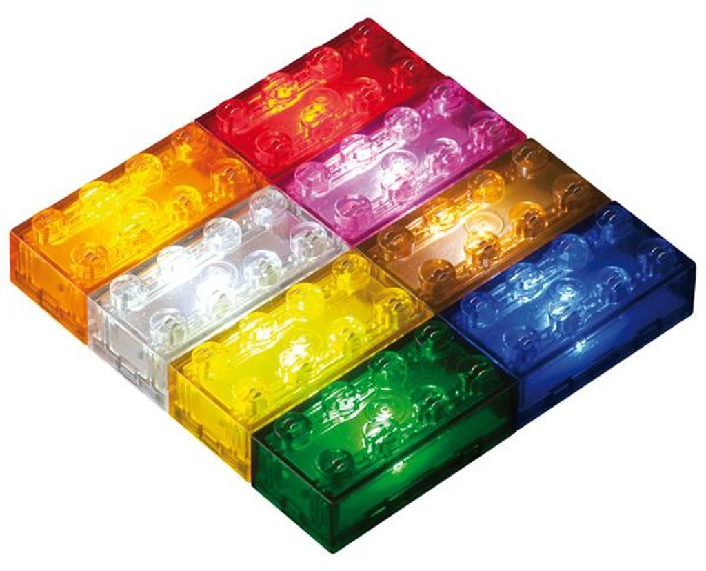 Eduplay Bausteine Light Stax KIGA 360 Stück Spielzeug Bausteine
