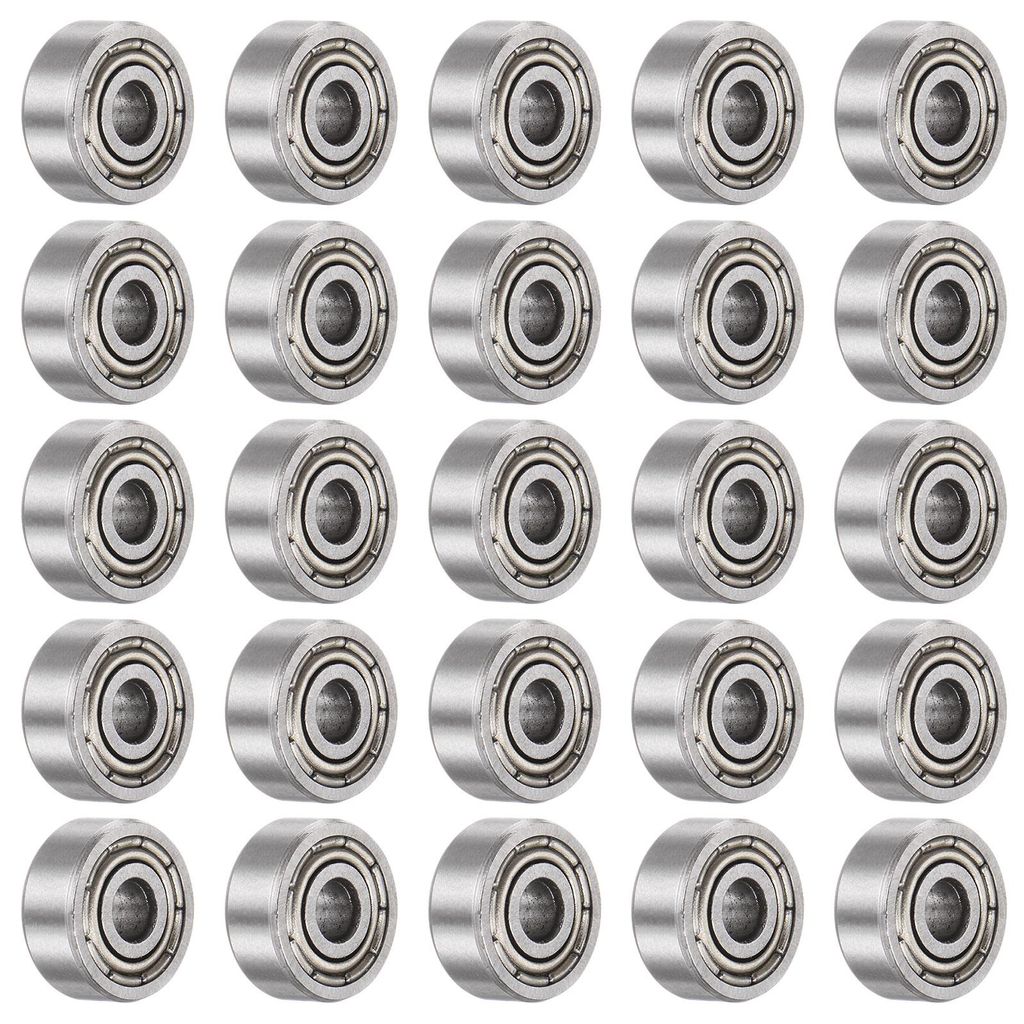 25 Stš¹ck 623ZZ Kugellager 3x10x4mm Kohlen Stoffstahl Doppelt Abgeschirmt ABEC3 Z1 Lager fš¹r Motoren