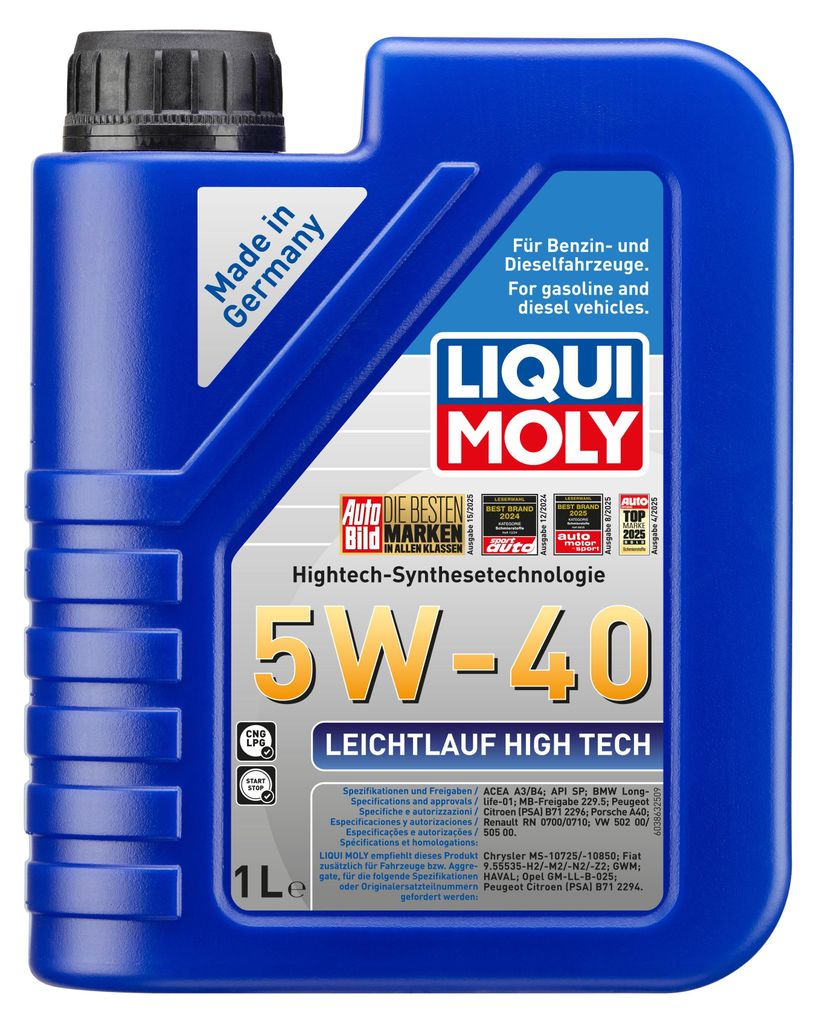 Leichtlauf High Tech 5 W-40 - Inhalt 1: Liter Produktbild 