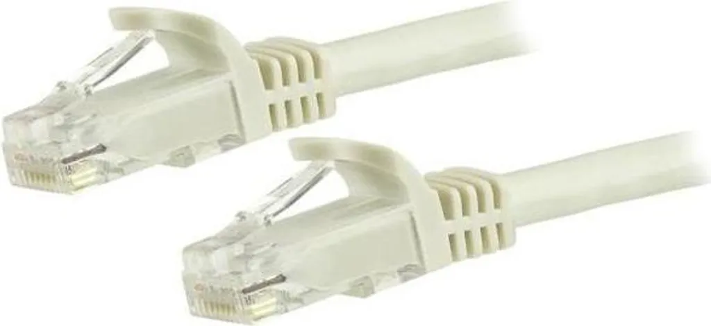 StarTech.com Cavo patch CAT6 da 7,5 m - Filo di rame al 100% - Connettore antistrappo - Bianco