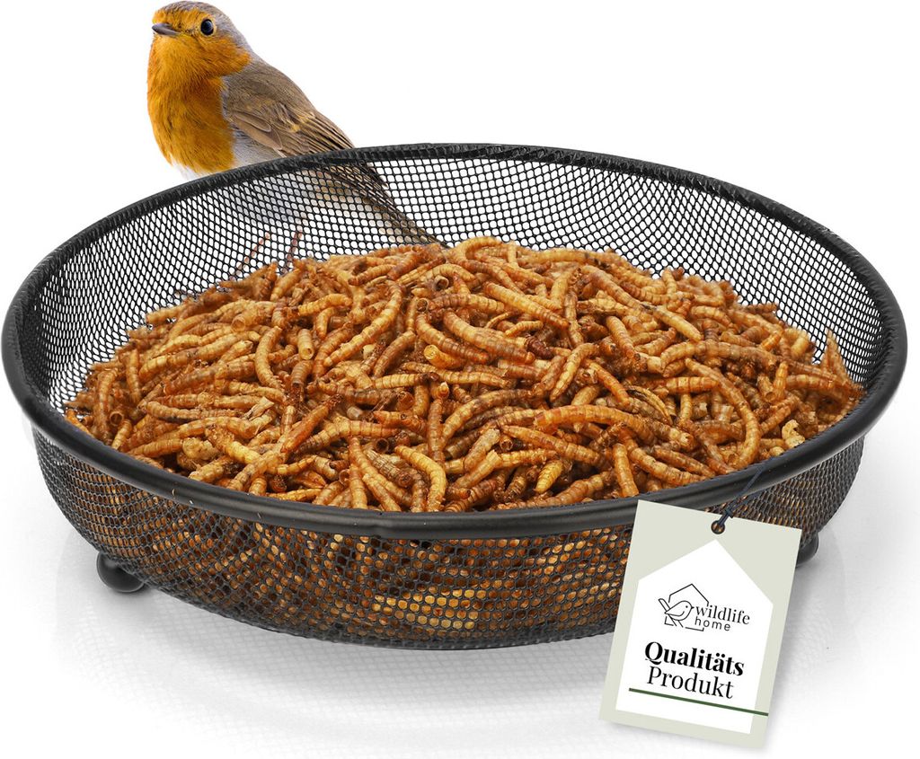 WILDLIFE HOME Futterschale Vögel Ø18cm, Metall I Produktbild 