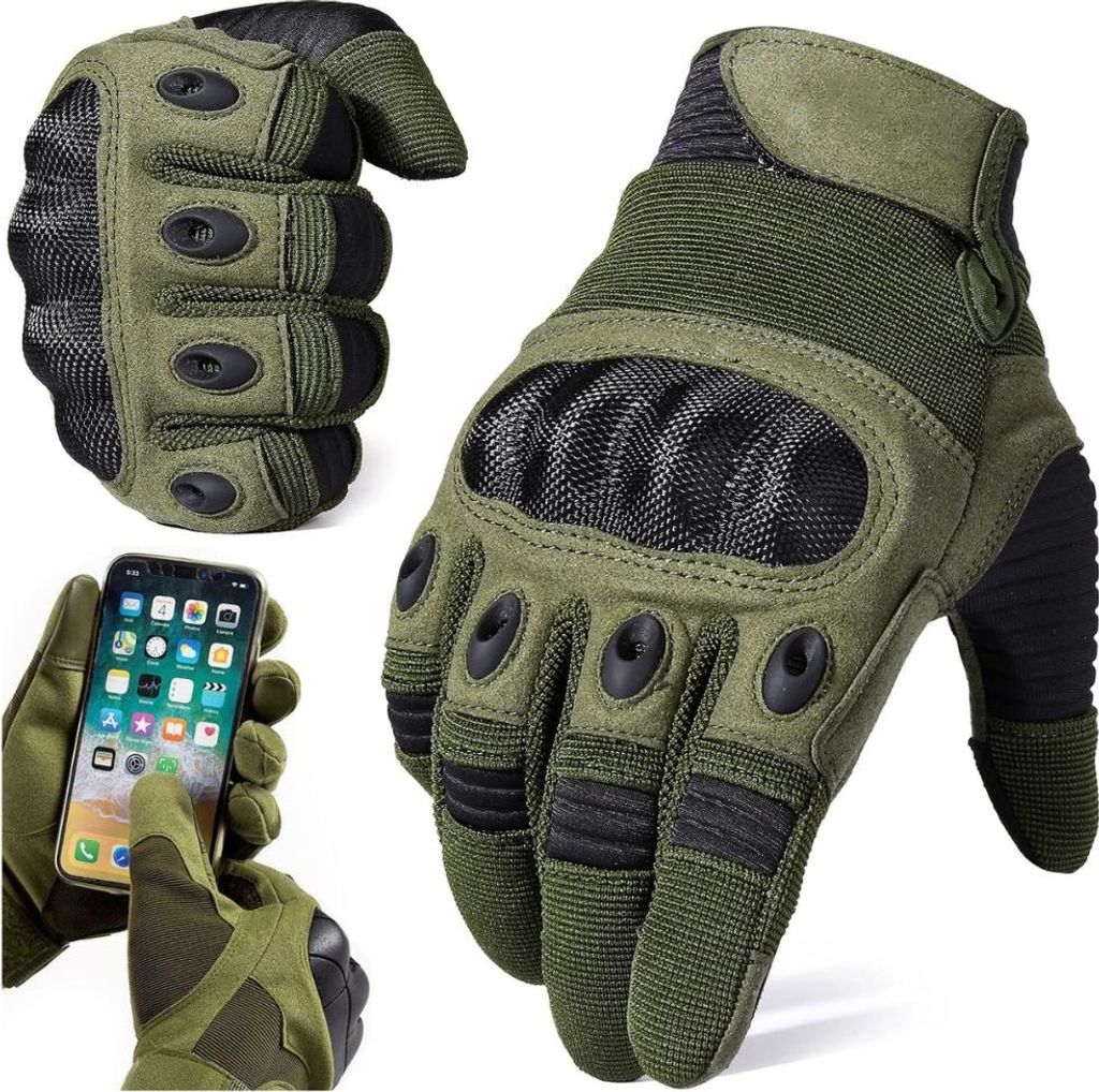 Guanti militari tattici di sopravvivenza con touchscreen Immagine del prodotto 