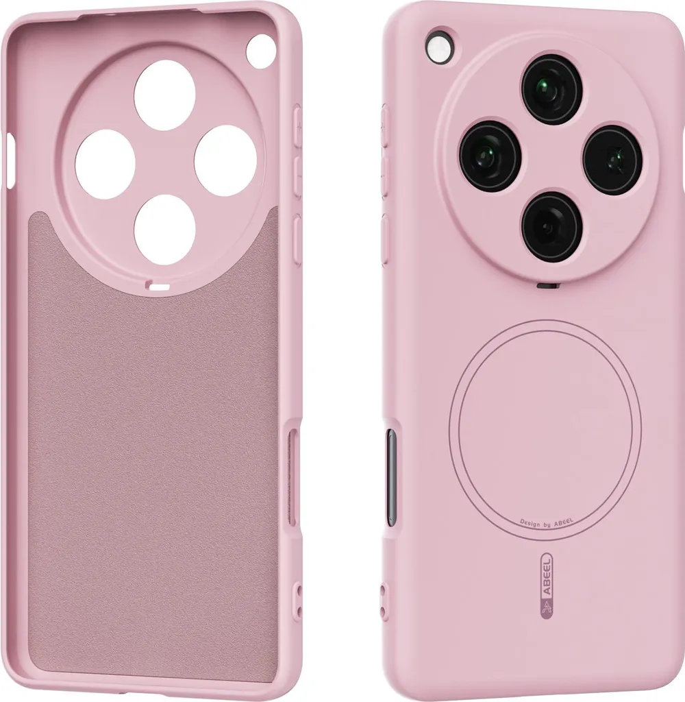 QIYIN Cover per Oppo Find X2 Lite, Custodia in Silicone Colorato Ultra Sottile da Donna, Case Antiurto Morbido con Cornice in Oro (Bianco