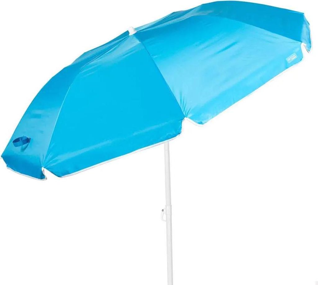 Aktive Faltbarer Sonnenschirm Mit Uv50 180 Cm Blau Blau One Size