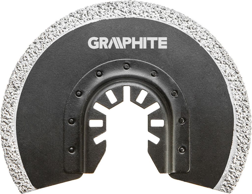 GRAPHITE Keramik-Trennscheibe, halbrund, 85 mm, präzises Produktbild 