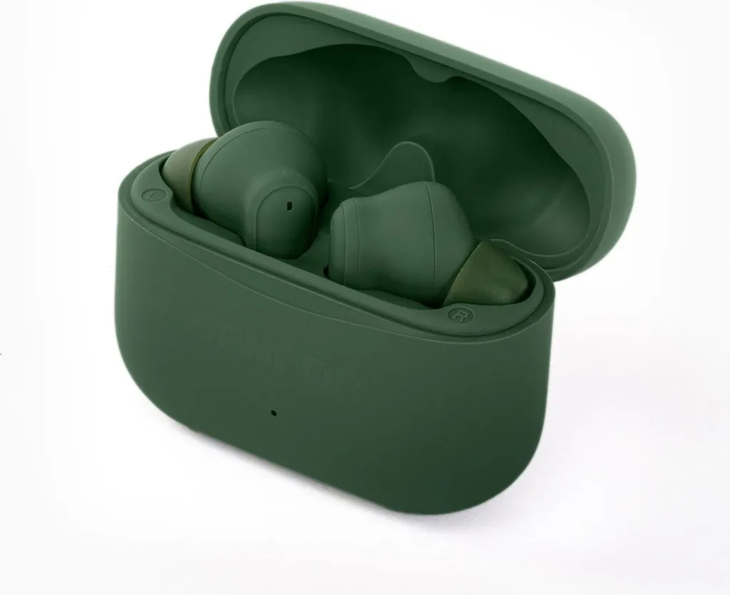 Casque audio sans fil SENCOR SEP Grim coloris Olive avec micro intégré