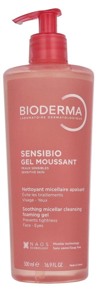 Bioderma Sensibio Gel Moussant 500ml Image du produit 