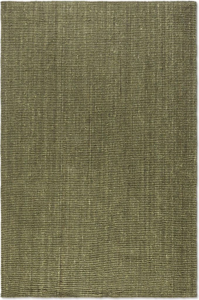 NYVI Teppich Bouclé - Pflegeleicht, Für Fußbodenheizung, Strapazierfähig - Wohnzimmerteppich Naturfaserteppich - 60x90 cm Rechteckig - Jungle G...