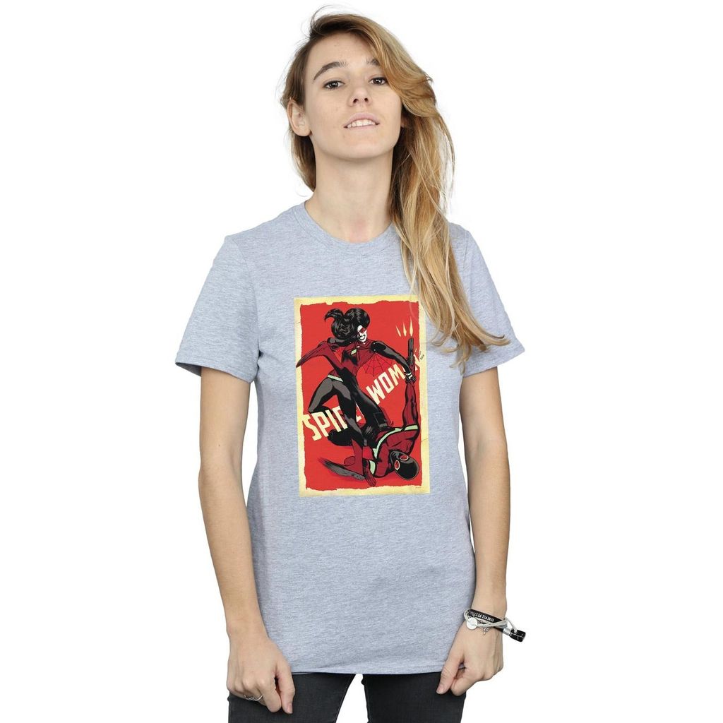 Marvel - T-Shirt für Damen BI39884 (S) (Schwarz)