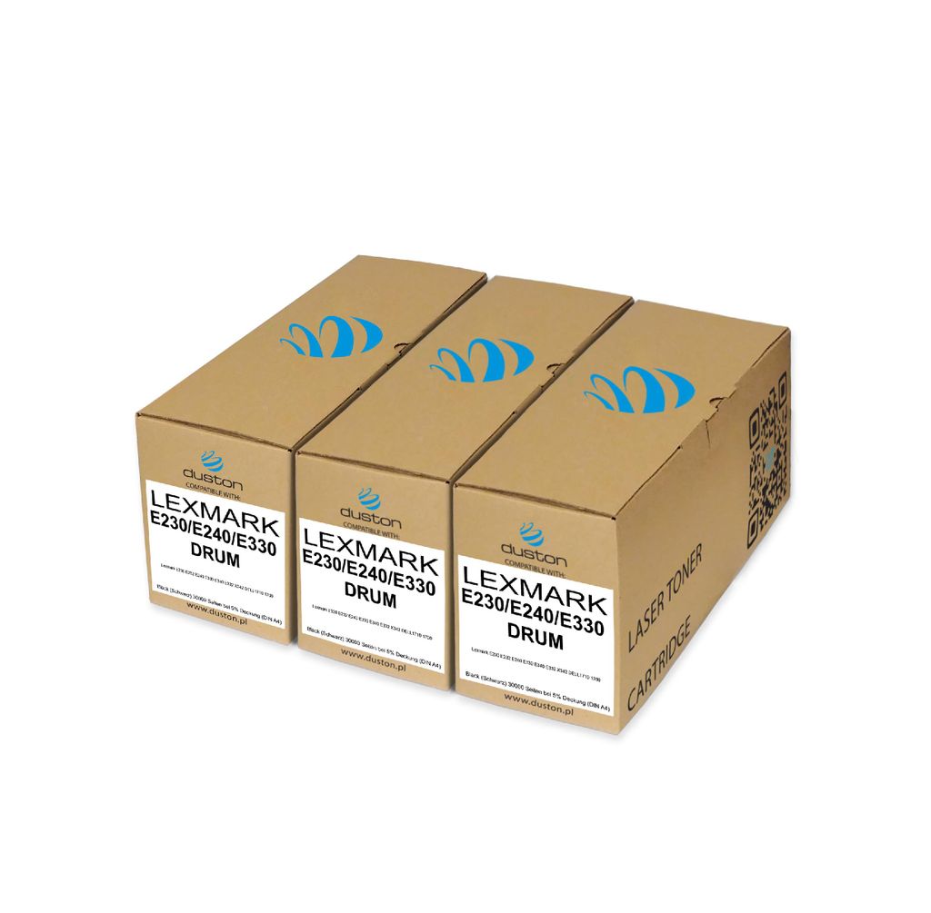 3x 12A8302 Band Schwarz kompatibel mit Lexmark E230 E232 E240 E330 E340 E332 X342 DELL 1710 1700