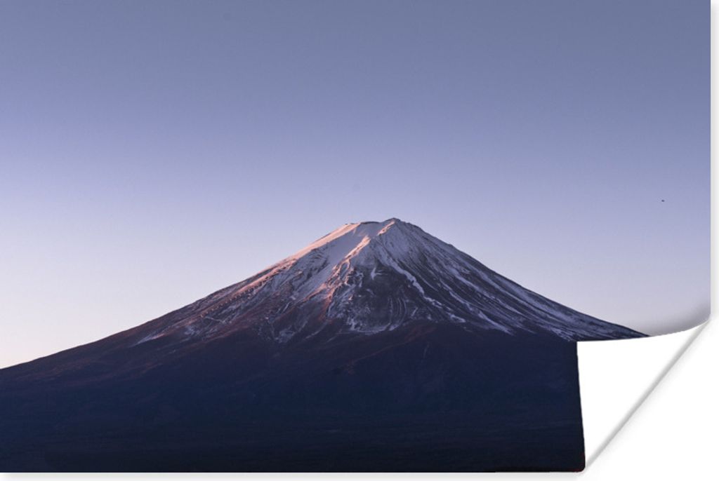 MuchoWow Poster Aussicht auf den Berg Fuji 30x20 cm - Plakate - Print