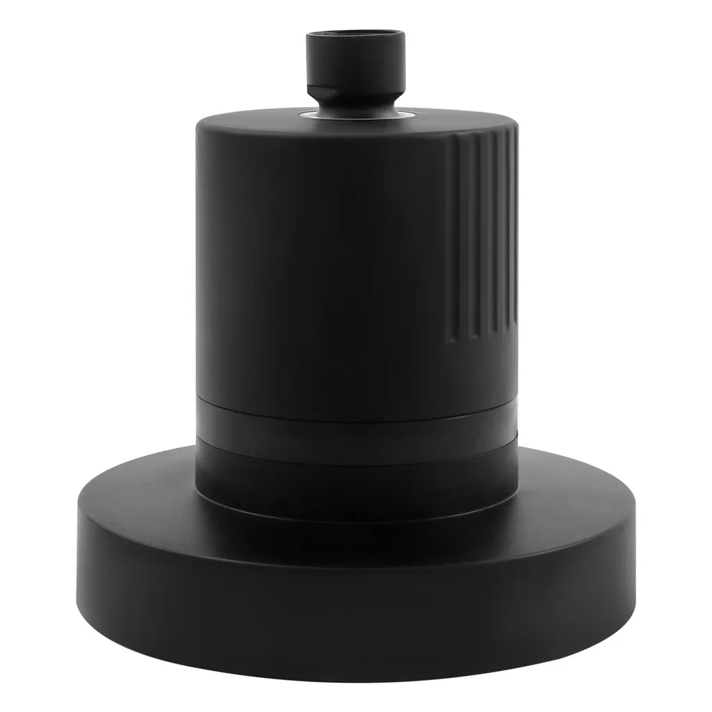 Filtre de douche noir universel anti-calcaire pour salle de bain