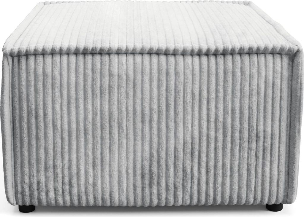 Gepolsterter Fußhocker WINDSOR - Esche