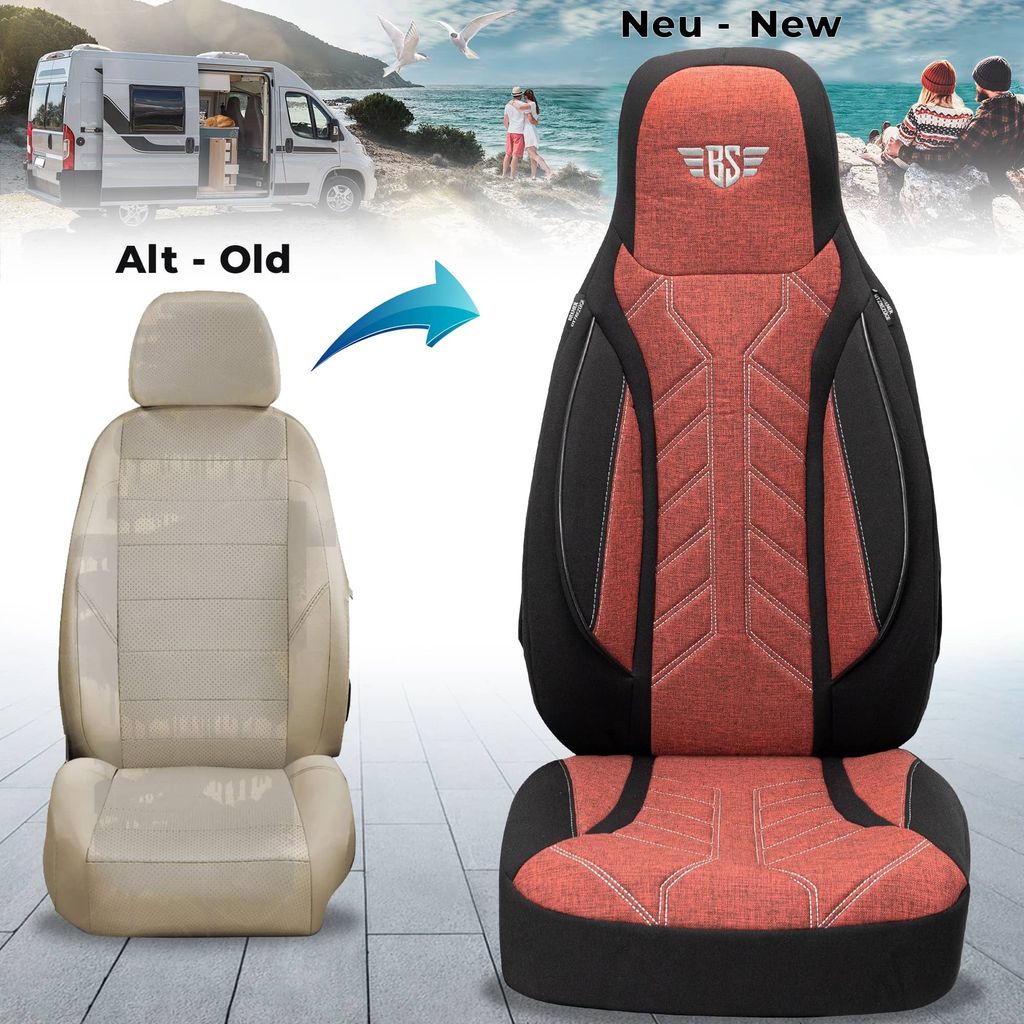 Wohnmobil Sitzbezüge für Roadcar R540, R600, R601, R640 (PLKT202)