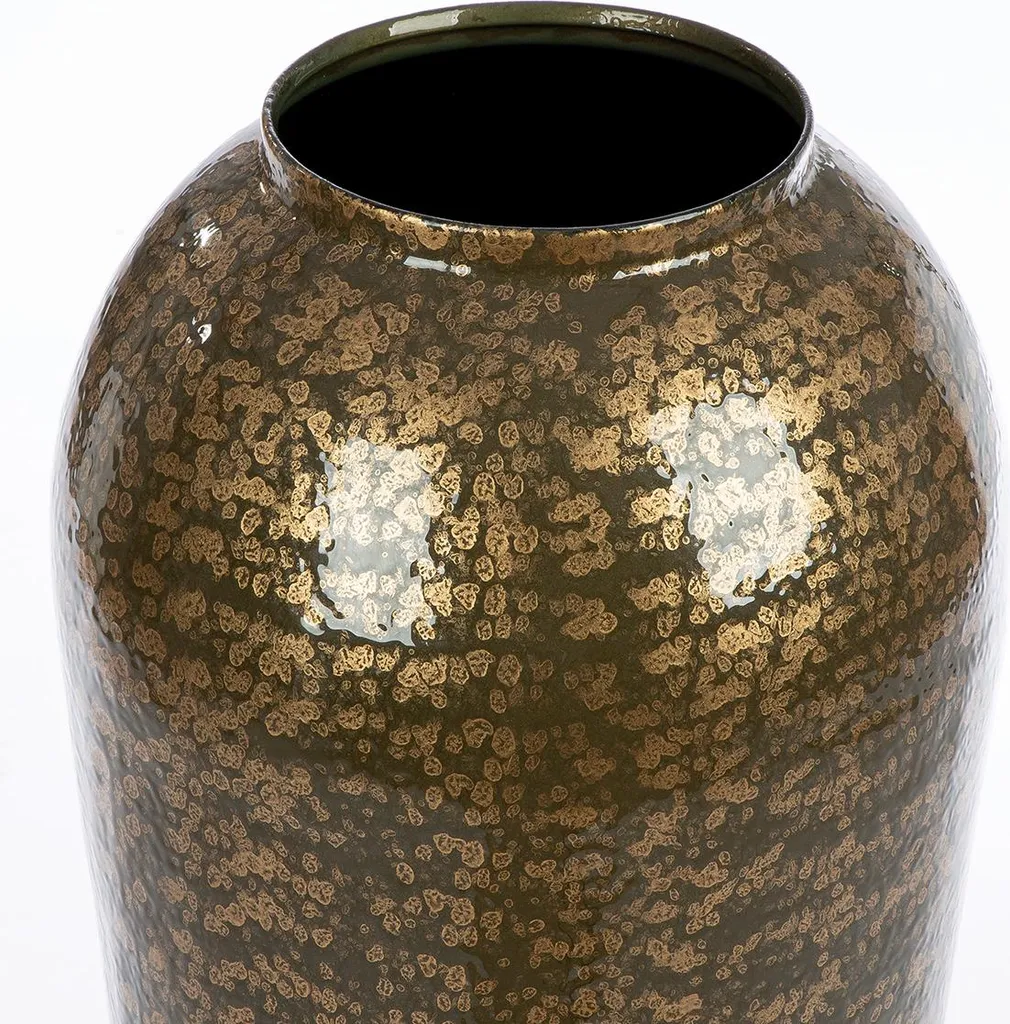 Vase de sol pour décoration d'angle Whisper Gilde en métal 95cm doré - 3
