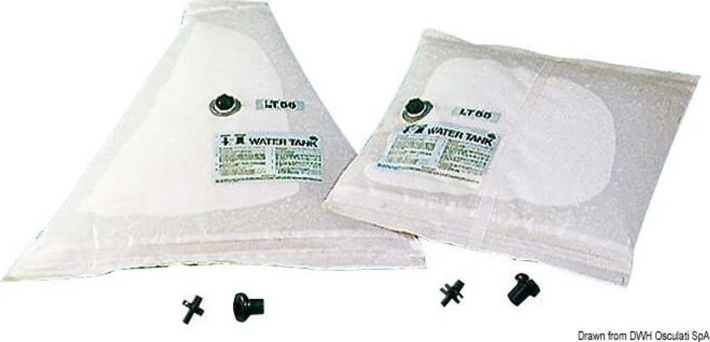 Osculati 52.196.05 Serbatoio Acqua Dolce Flessibile 55 Litri Triangolo