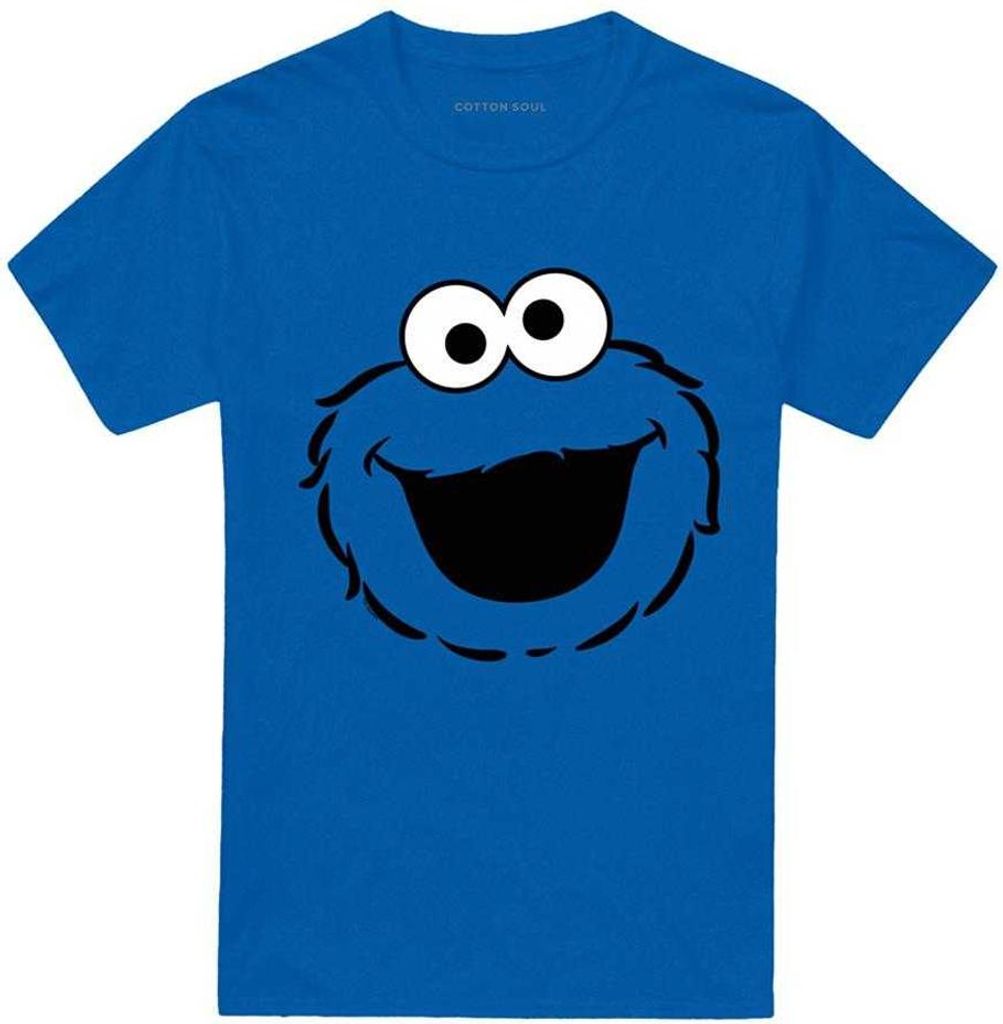 Sesame Street - T-Shirt für Herren/Damen Uni TV20466 (S) (Königsblau)