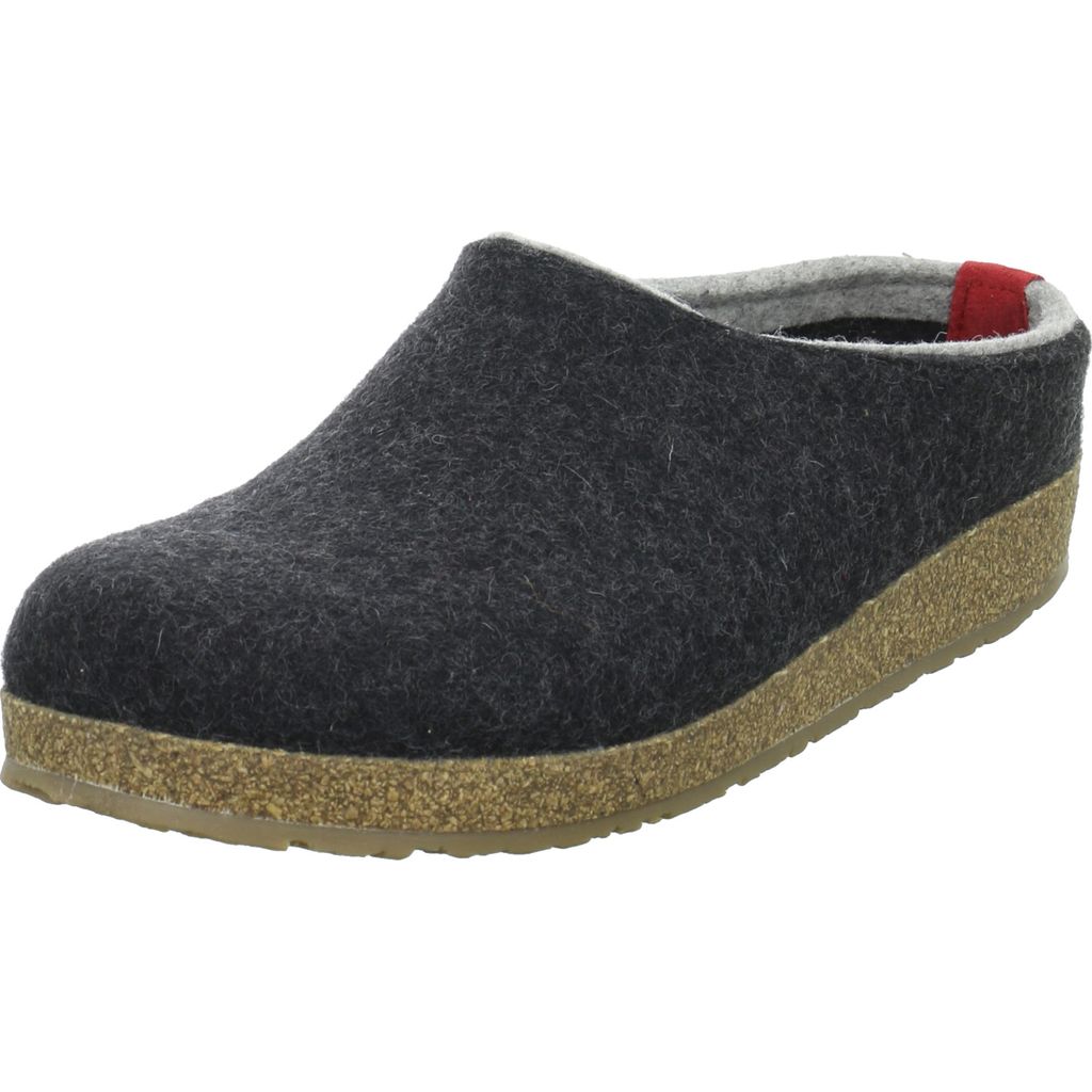Haflinger Hausschuhe GRIZZLY KRIS Grau Herren Produktbild 