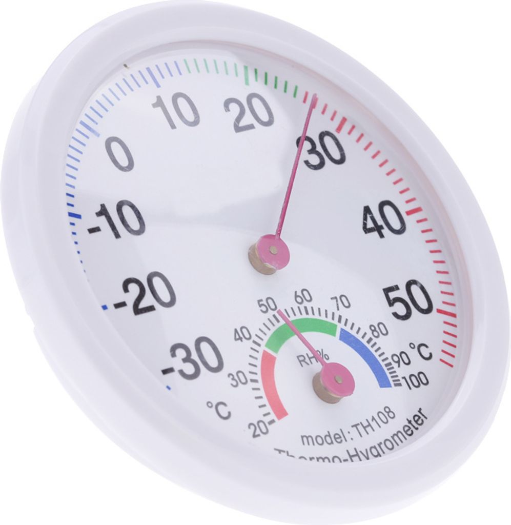 -3555C Mini-Indoor-Analog-Temperatur-Feuchtigkeitsmessgerät Thermometer Hygrometer