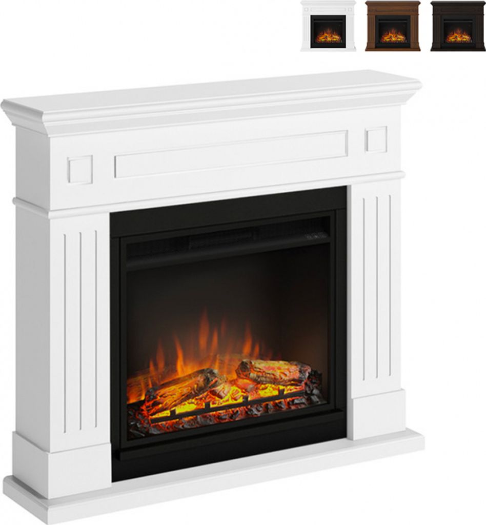 TAGU Elektrokamin Larsen weiss 23 Zoll Powerflame 1500 Watt Produktbild 11
