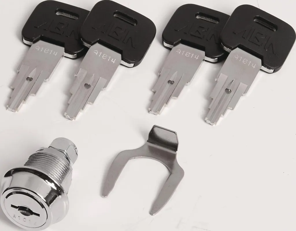 Serrure haute sécurité à 4 clés pour chariots porte-outils Profi et Plus