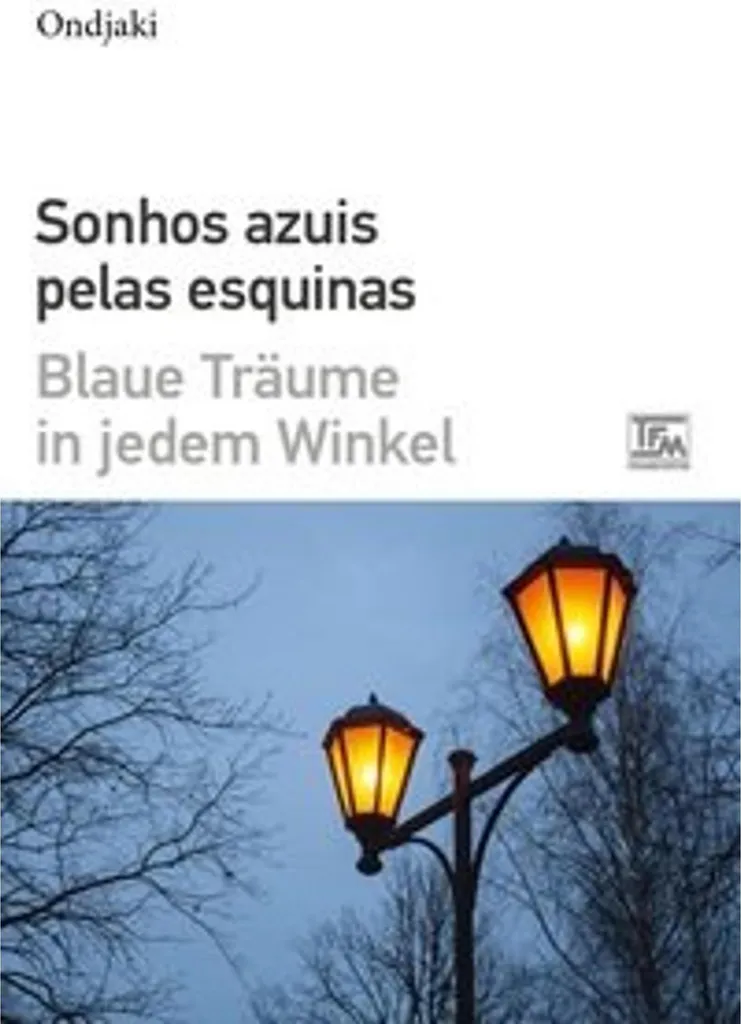 Recueil de poésie Sonhos Azuis Pelas Esquinas en version grand format