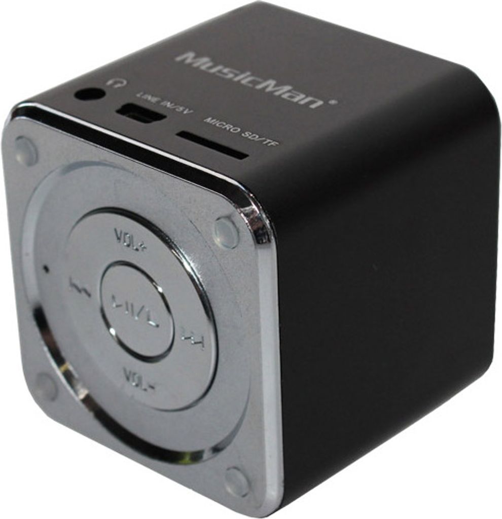 Technaxx Mini MusicMan Soundstation Schwarz Produktbild 