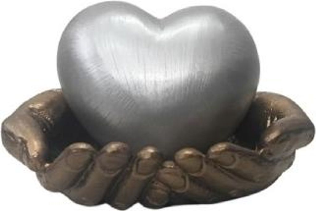 Urna cineraria fatta a mano - 700 ml - Urna in metallo per Immagine del prodotto 