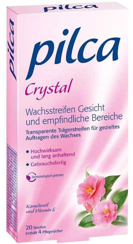 Pilca plastry z zimnym woskiem do ciała i twarzy Zawartość Zdjęcie produktu 
