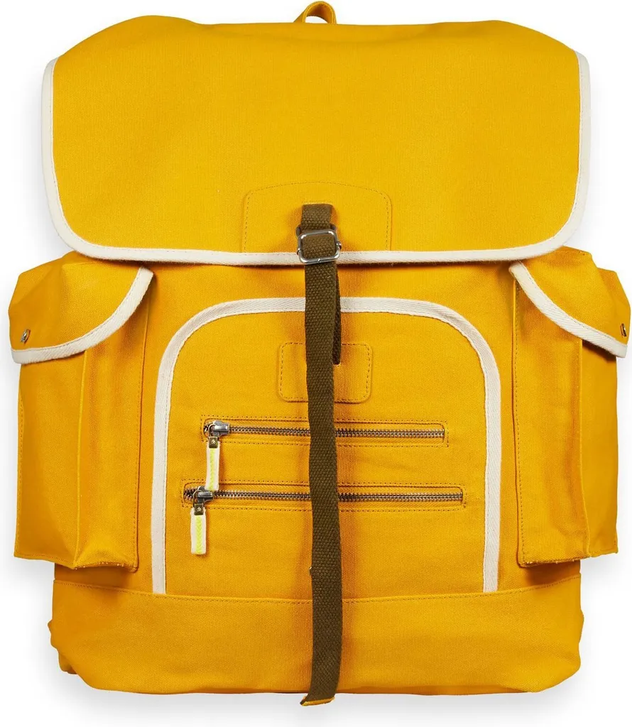 Sac à Dos de Loisirs Explorer Jaune Foncé : Le Compagnon Urbain Idéal