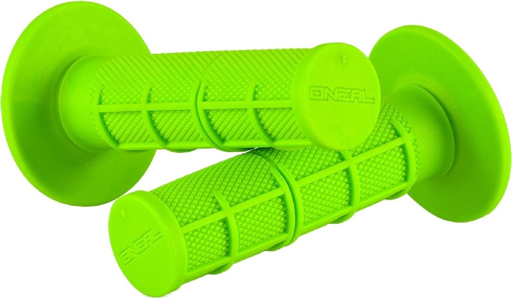 O'NEAL Motocross Griffe MX Grip Waffle Gummi, 120 mm / 120 mm, Neongrün