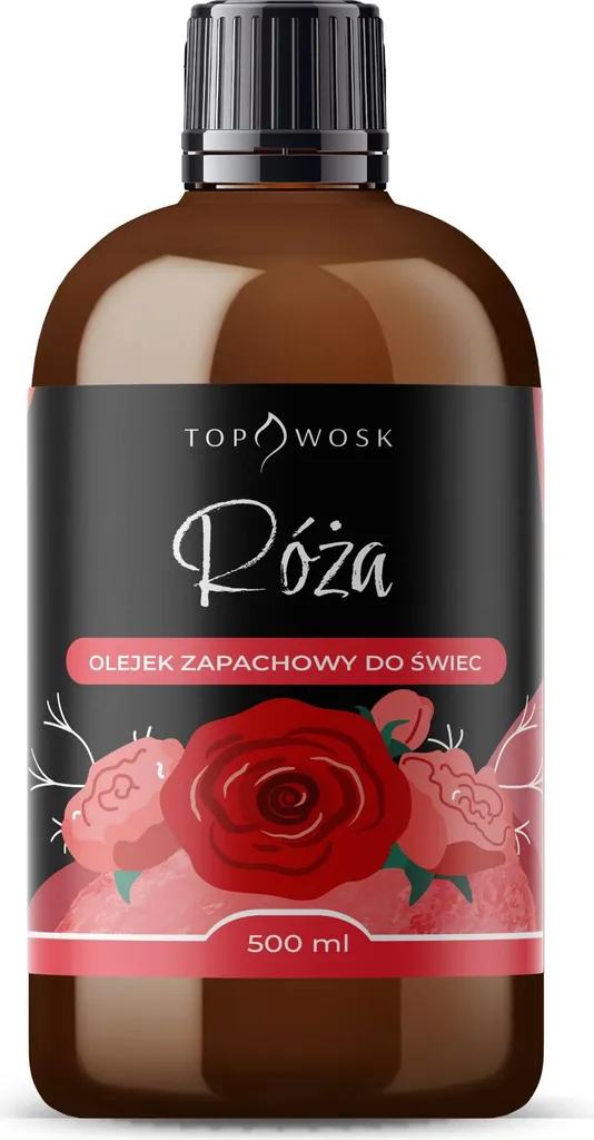 Huile parfumée à la rose 500 ml - Élimine les odeurs de la maison